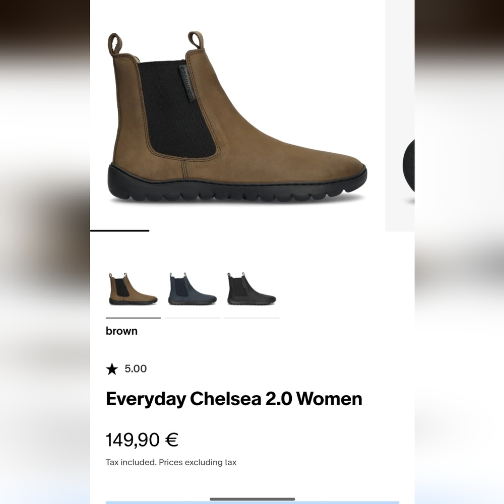 Groundies Suede Chelsea Boot Women's 38 (7.5)